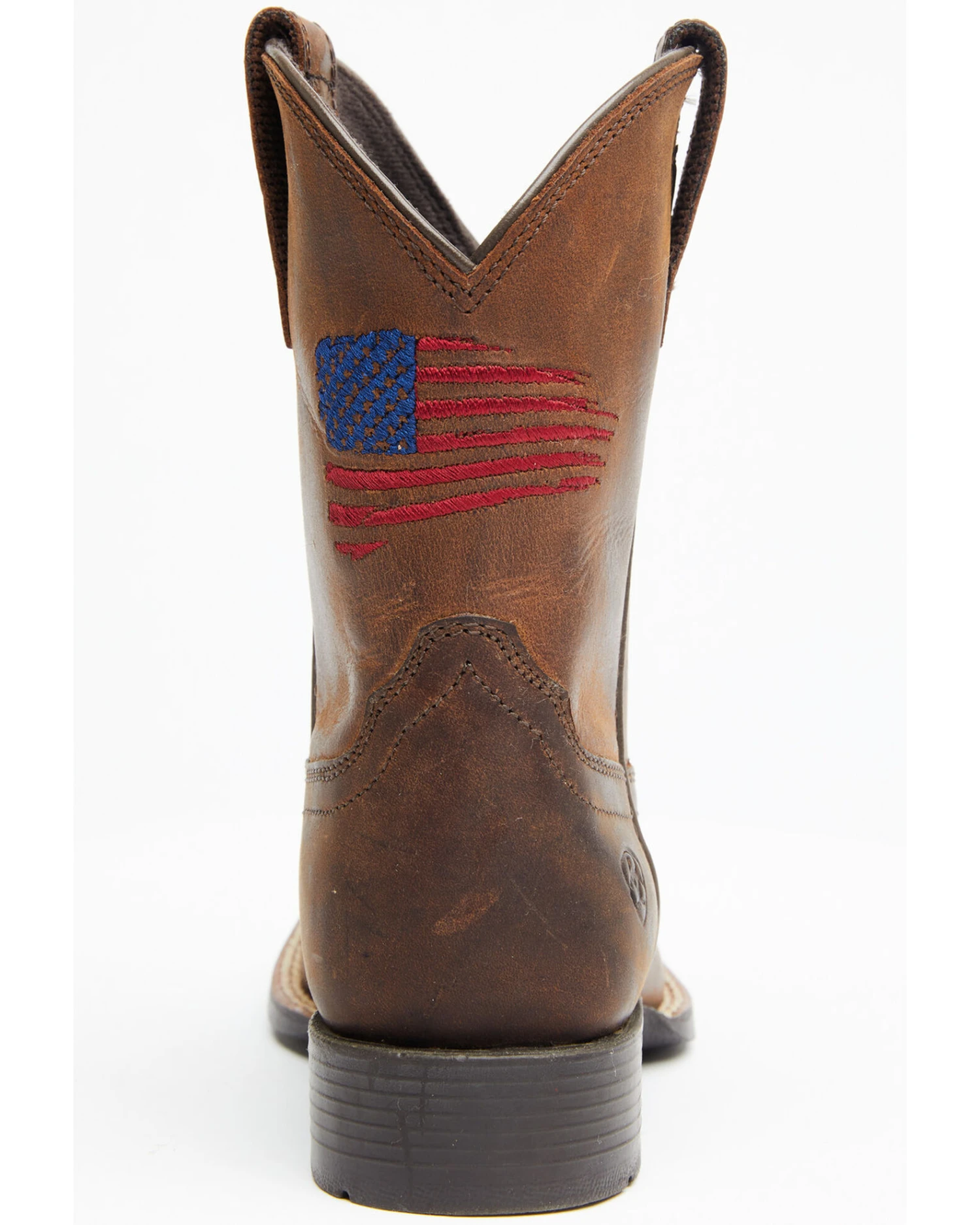 Ariat Boys' American Pride Western Boots - Square Toe 5 Ariat Boys' American Pride Western Boots - Square Toe - Image 5