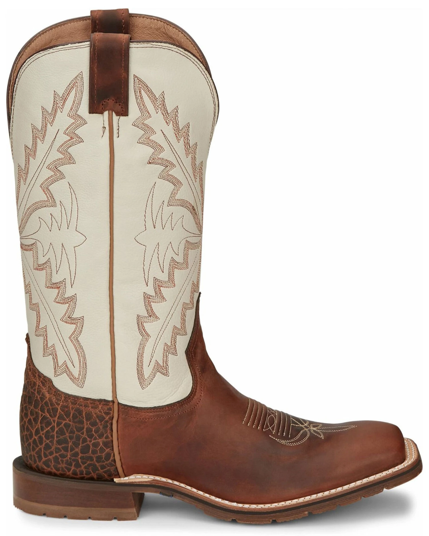 Tony Lama Men's Antonio Brown Western Boots - Broad Square Toe 2 Tony Lama Men's Antonio Brown Western Boots - Broad Square Toe - Image 2