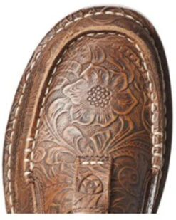 Ariat Women's Floral Embossed Cruiser Shoes - Moc Toe -Western Shoe Store 2000331068 200 P4