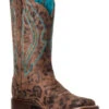 Ariat Women's Leopard Primetime Western Performance Boots - Broad Square Toe