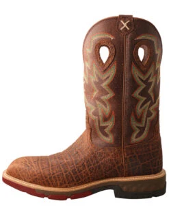 Twisted X Men's Tan Western Work Boots - Soft Toe -Western Shoe Store 2000335457 280 P3