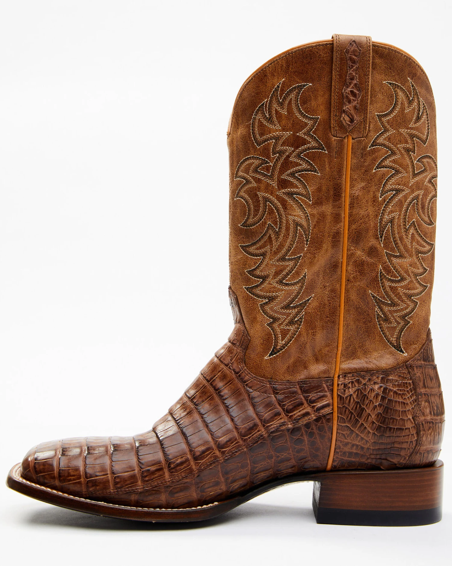 Cody James Men's Nuez Exotic Caiman Skin Western Boots - Broad Square Toe 3 Cody James Men's Nuez Exotic Caiman Skin Western Boots - Broad Square Toe - Image 3