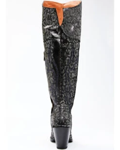 Dan Post Women's Black Snake Print Western Boots - Snip Toe 11 Dan Post Women's Black Snake Print Western Boots - Snip Toe -Western Shoe Store 2000340406 040 P5
