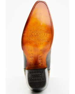 Corral Women's Floral Skull Embroidery & Studs Western Boots - Snip Toe -Western Shoe Store 2000340854 001 P7