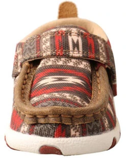 Twisted X Infant Hooey Southwestern Print Driving Shoes - Moc Toe -Western Shoe Store 2000343953 600 P4