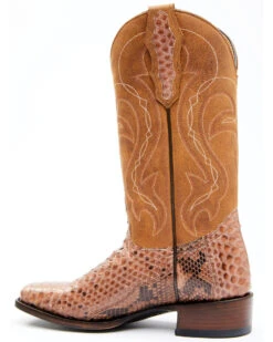 Shyanne Women's Geneva Exotic Snake Skin Western Boots - Square Toe -Western Shoe Store 2000345848 280 P4