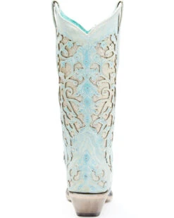 Corral Women's Glitter Inlay Western Boots - Snip Toe -Western Shoe Store 2000348271 450 P5