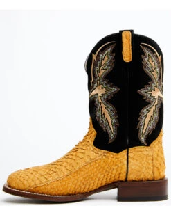 Dan Post Men's Exotic Sea Bass Skin Western Boots - Broad Square Toe 9 Dan Post Men's Exotic Sea Bass Skin Western Boots - Broad Square Toe -Western Shoe Store 2000349222 200 P3