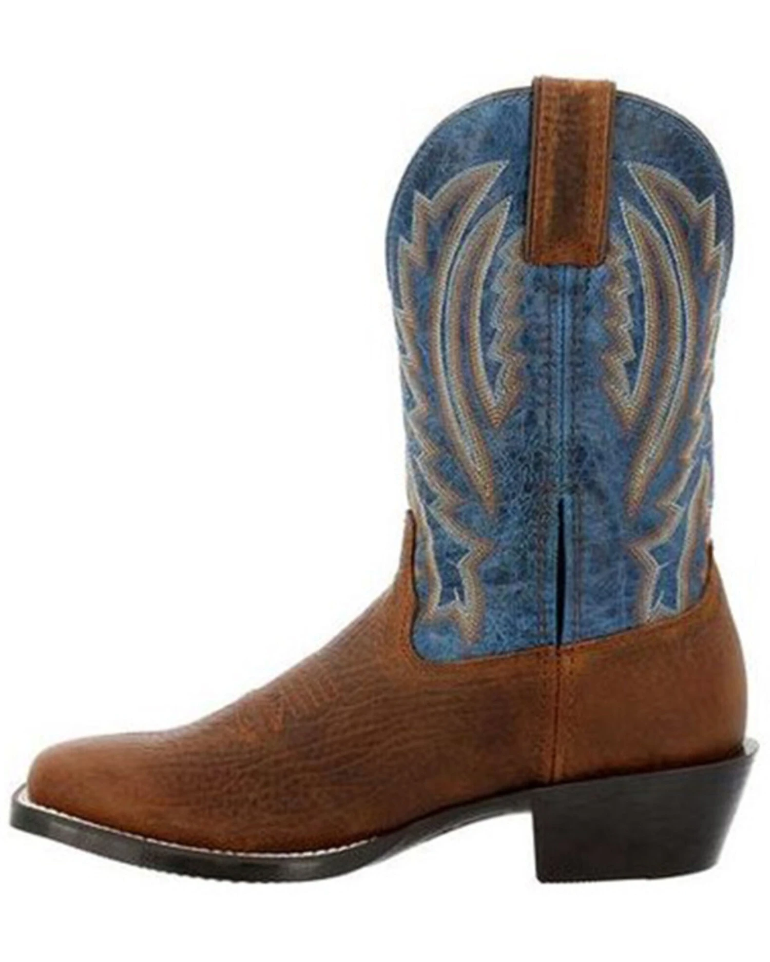 Durango Men's Westward Denim Western Performance Boots - Broad Square Toe 3 Durango Men's Westward Denim Western Performance Boots - Broad Square Toe - Image 3