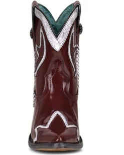Corral Women's Burgundy Embroidery Western Booties - Pointed Toe  -Western Shoe Store 2000351168 640 P3