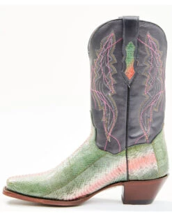 Dan Post Women's Exotic Watersnake Skin Western Boots - Square Toe -Western Shoe Store 2000352667 300 P3