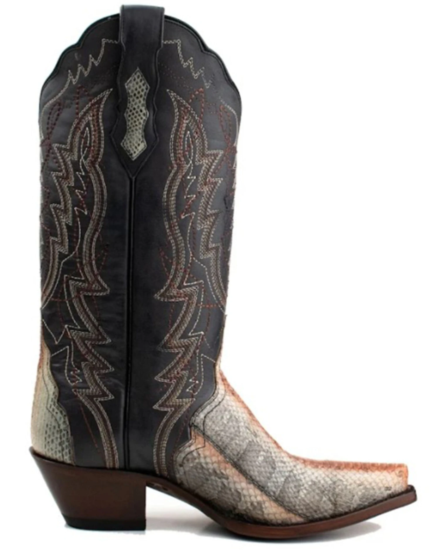 Dan Post Women's Zacatecas Exotic Watersnake Western Boots - Snip Toe 2 Dan Post Women's Zacatecas Exotic Watersnake Western Boots - Snip Toe - Image 2