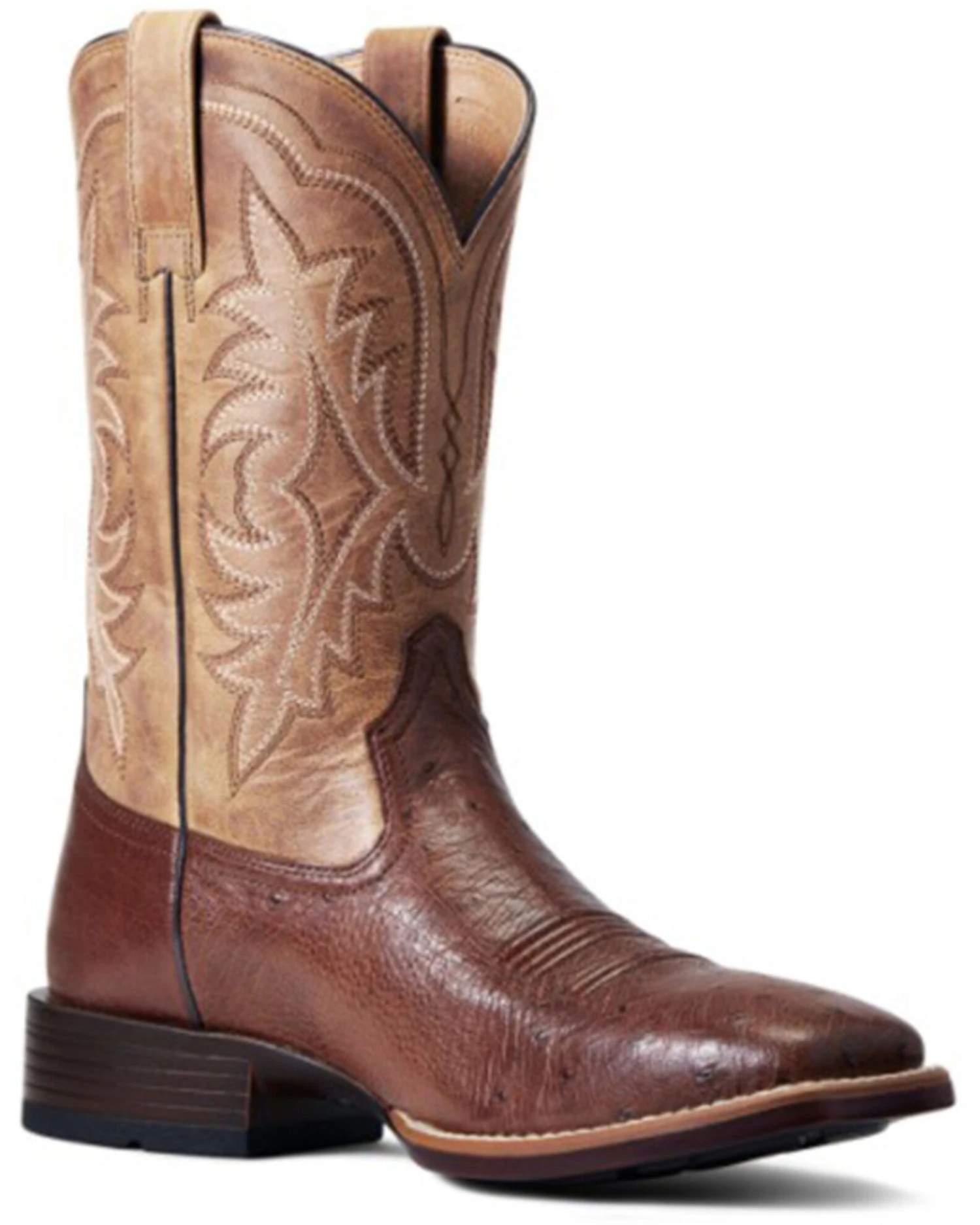 Ariat Men's Smooth Quill Ostrich Night Life Ultra Exotic Western Boot - Broad Square Toe 1 Ariat Men's Smooth Quill Ostrich Night Life Ultra Exotic Western Boot - Broad Square Toe