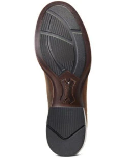 Ariat Men's Booker Distressed Brown Ultra Full-Grain Leather Ankle Boot - Round Toe  -Western Shoe Store 2000356444 200 P5