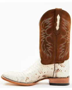 Cody James Men's Bone Python Exotic Western Boot - Broad Square Toe -Western Shoe Store 2000356761 200 P3