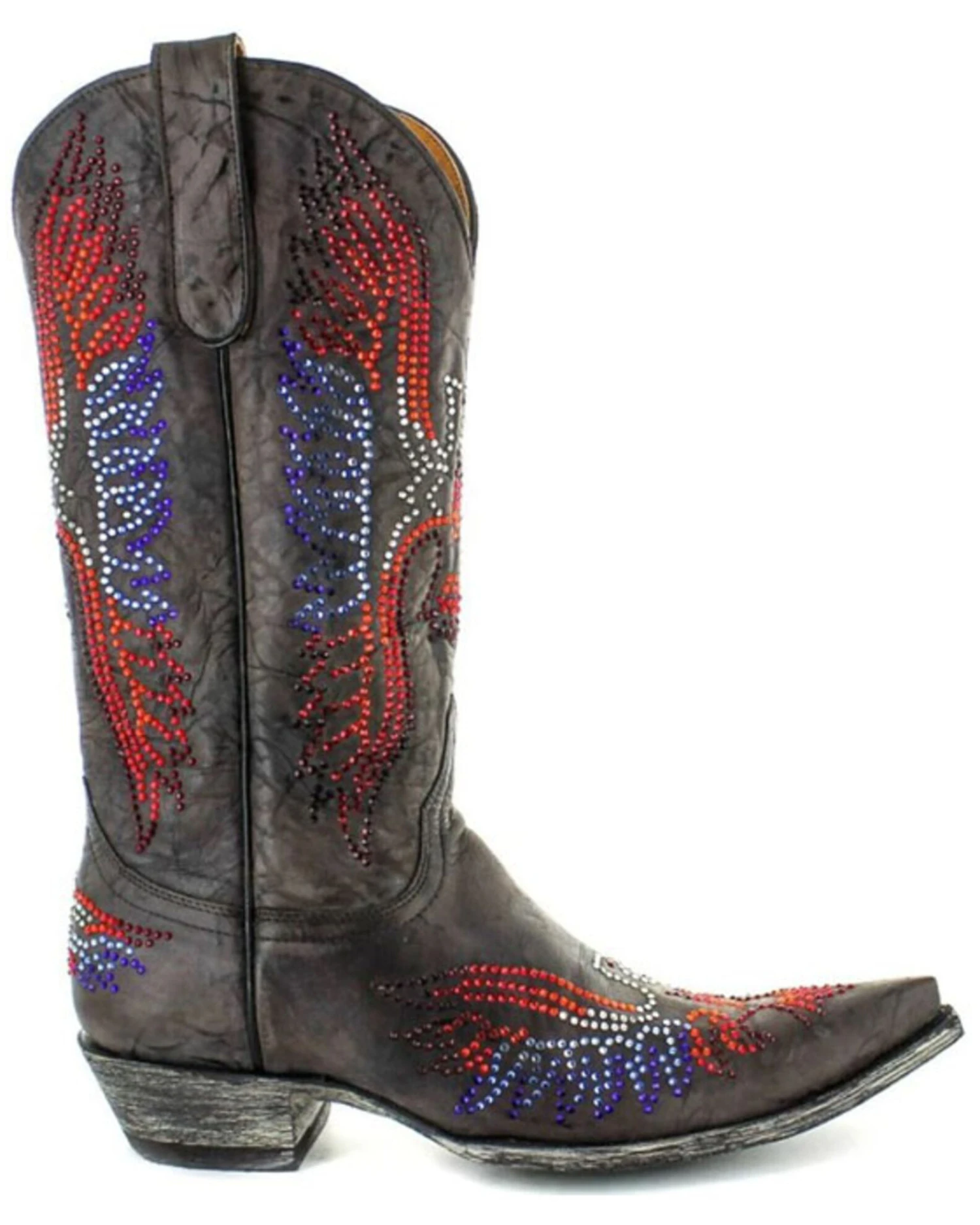 Old Gringo Women's Eagle Crystals Western Boots - Snip Toe 2 Old Gringo Women's Eagle Crystals Western Boots - Snip Toe - Image 2