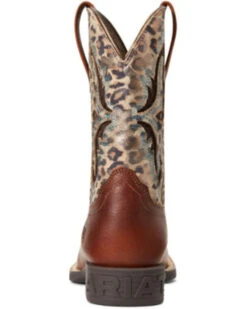 Ariat Girls' Koel VentTEK Leopard Print Western Boots - Broad Square Toe  -Western Shoe Store 2000356945 200 P3
