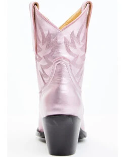Idyllwind Women's Tickled Pink Metallic Leather Fashion Western Booties - Medium Toe  -Western Shoe Store 2000359732 650 P5