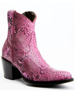 Idyllwind Women's Badass Exotic Python Western Booties - Medium Toe