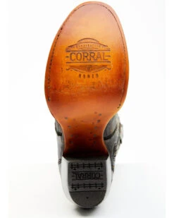 Corral Women's Studded Overlay Western Boots - Round Toe -Western Shoe Store 2000360110 001 P7