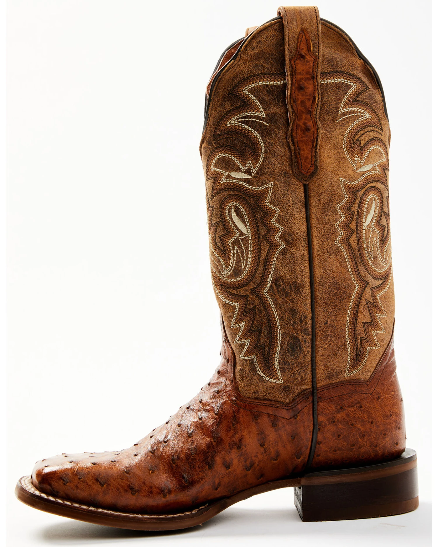 Dan Post Women's Exotic Full-Quill Ostrich Western Boots - Broad Square Toe 3 Dan Post Women's Exotic Full-Quill Ostrich Western Boots - Broad Square Toe - Image 3