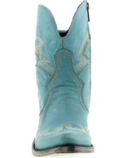 Liberty Black Women's Side Bug & Wrinkle Fontana Crack Short Western Boots - Pointed Toe 8 Liberty Black Women's Side Bug & Wrinkle Fontana Crack Short Western Boots - Pointed Toe -Western Shoe Store 2000362997 440 P4