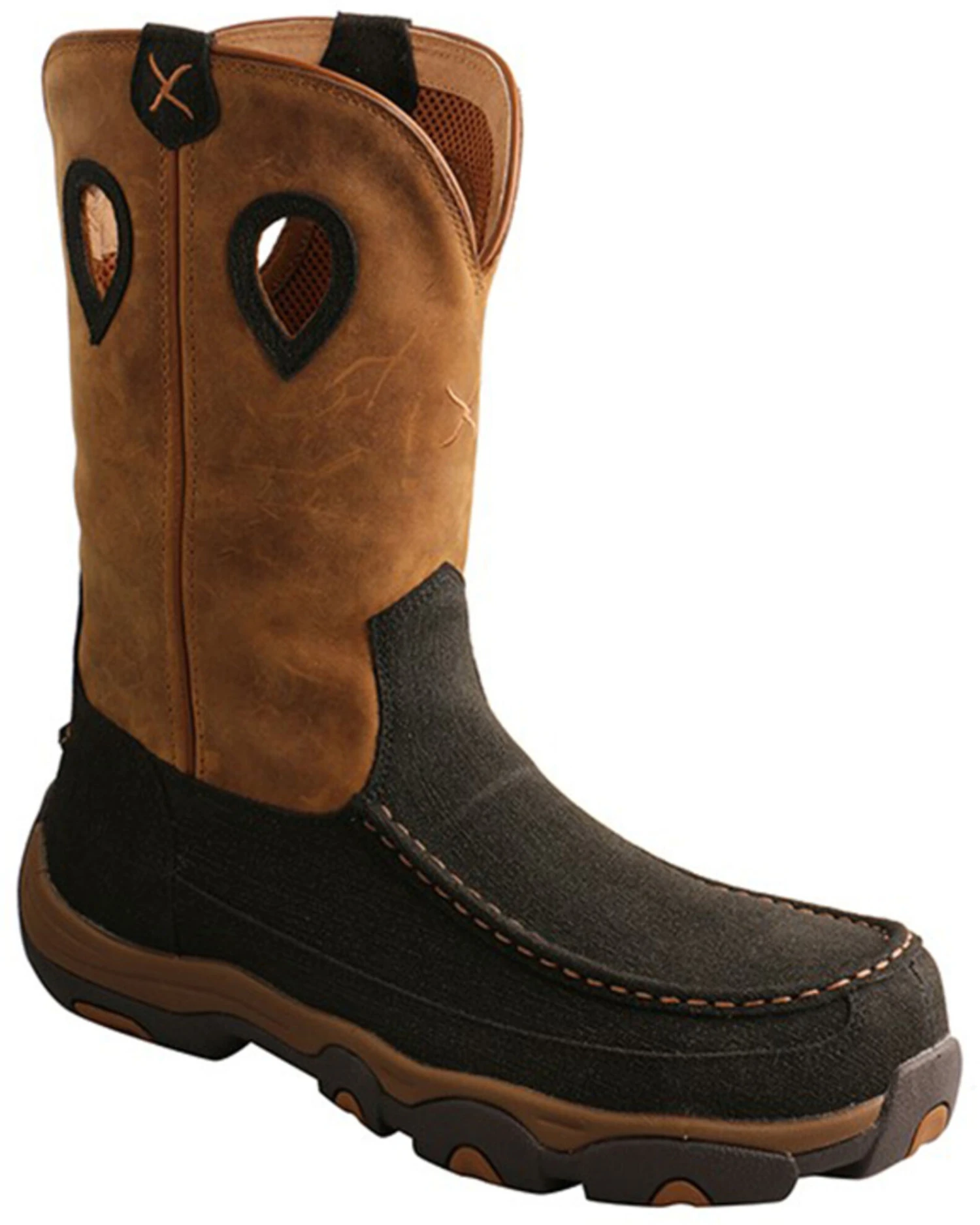 Twisted X Men's Pull On Work Boots - Nano Composite Toe 1 Twisted X Men's Pull On Work Boots - Nano Composite Toe