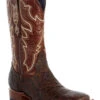 Tanner Mark Men's Exotic Elephant Print Western Boots - Broad Square Toe
