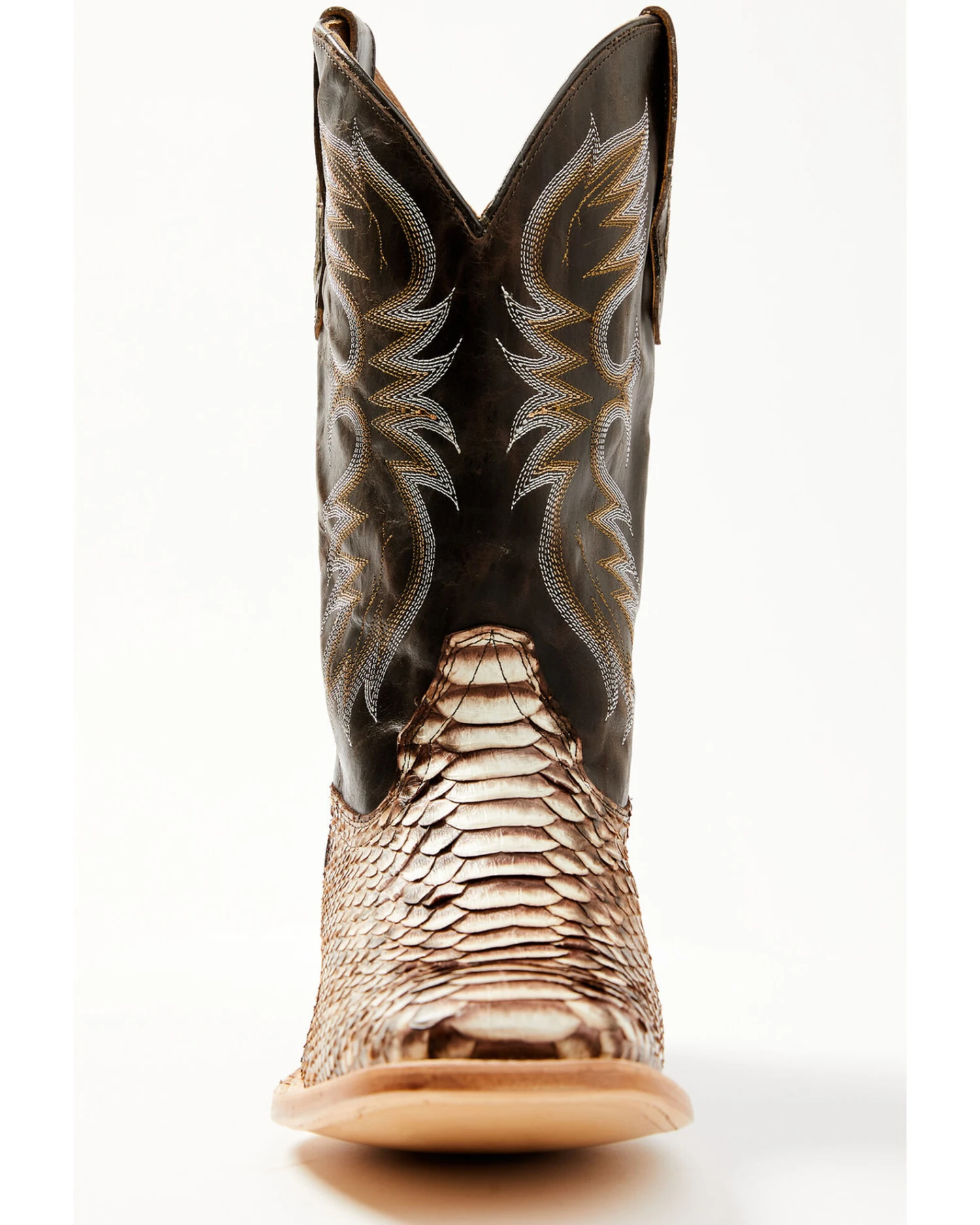 Cody James Men's Exotic Python Western Boots - Broad Square Toe 4 Cody James Men's Exotic Python Western Boots - Broad Square Toe - Image 4
