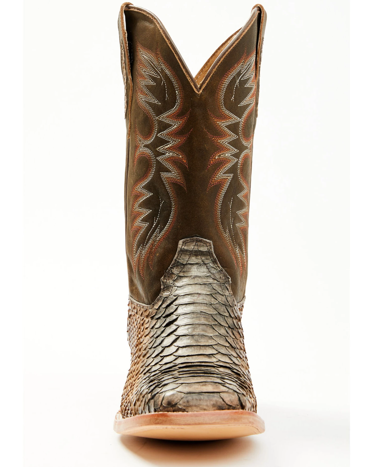 Cody James Men's Python Exotic Western Boots - Broad Square Toe 4 Cody James Men's Python Exotic Western Boots - Broad Square Toe - Image 4