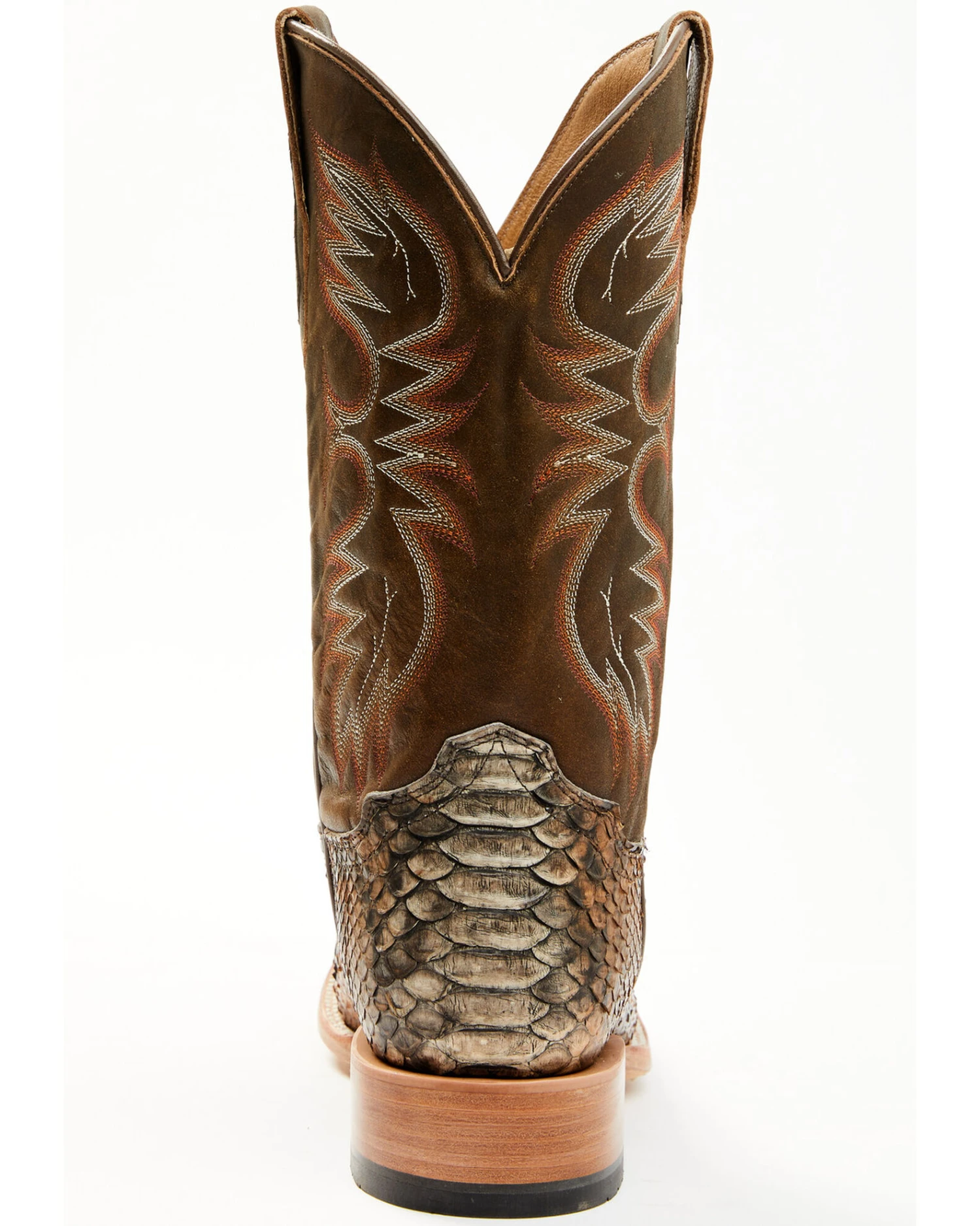 Cody James Men's Python Exotic Western Boots - Broad Square Toe 5 Cody James Men's Python Exotic Western Boots - Broad Square Toe - Image 5