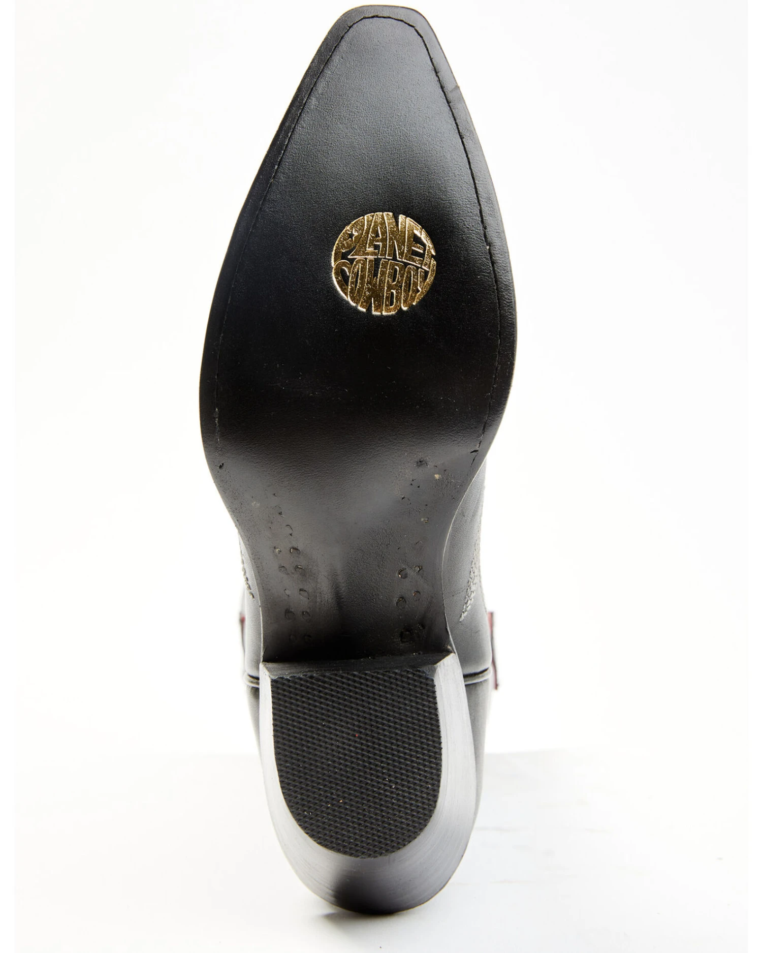 Planet Cowboy Women's Psychedelic Lines On The Highway Leather Western Boot - Snip Toe 7 Planet Cowboy Women's Psychedelic Lines On The Highway Leather Western Boot - Snip Toe - Image 7