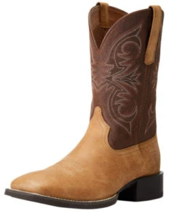 Ariat Men's Sport Pardner Performance Western Boots - Broad Square Toe 