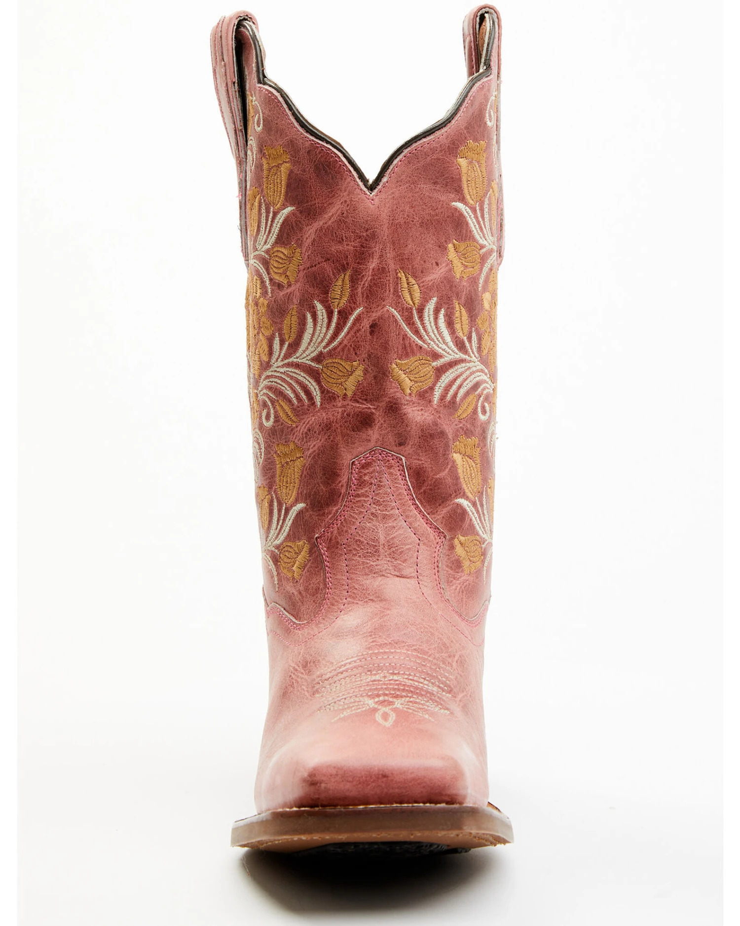 Dan Post Women's Athena Floral Embroidered Western Performance Boots - Broad Square Toe 4 Dan Post Women's Athena Floral Embroidered Western Performance Boots - Broad Square Toe - Image 4