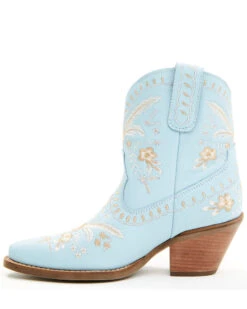 Dingo Women's Primrose Embroidered Leather Western Fashion Booties - Snip Toe  -Western Shoe Store 2000372314 400 P3