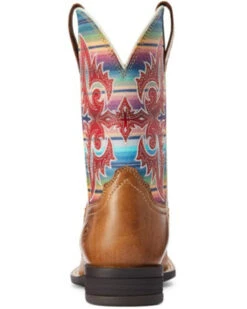 Ariat Girls' Lonestar Shock Shield Serape Stripe Western Boots - Square Toe 7 Ariat Girls' Lonestar Shock Shield Serape Stripe Western Boots - Square Toe -Western Shoe Store 2000372471 250 P3