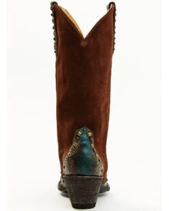 Idyllwind Women's Leap Snake Suede Leather Western Boots - Snip Toe  -Western Shoe Store 2000374780 200 P5