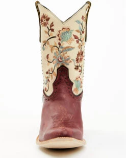 Yippee Ki Yay By Old Gringo Women's Bruni Floral Embroidered Studded Western Boots - Medium Toe -Western Shoe Store 2000374913 646 P4