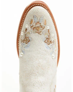Shyanne Women's Carine Crackadela Floral Western Fashion Booties - Round Toe  -Western Shoe Store 2000376028 100 P6
