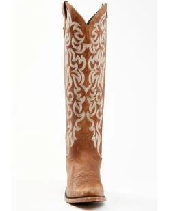 Caborca Silver Women's Allie Tall Western Boots - Snip Toe -Western Shoe Store 2000376549 200 P4