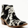 Myra Bag Women's Easy Going Cow Hair Western Booties - Snip Toe