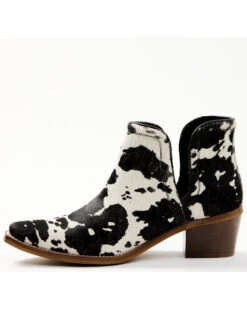 Myra Bag Women's Easy Going Cow Hair Western Booties - Snip Toe -Western Shoe Store 2000377437 001 P3