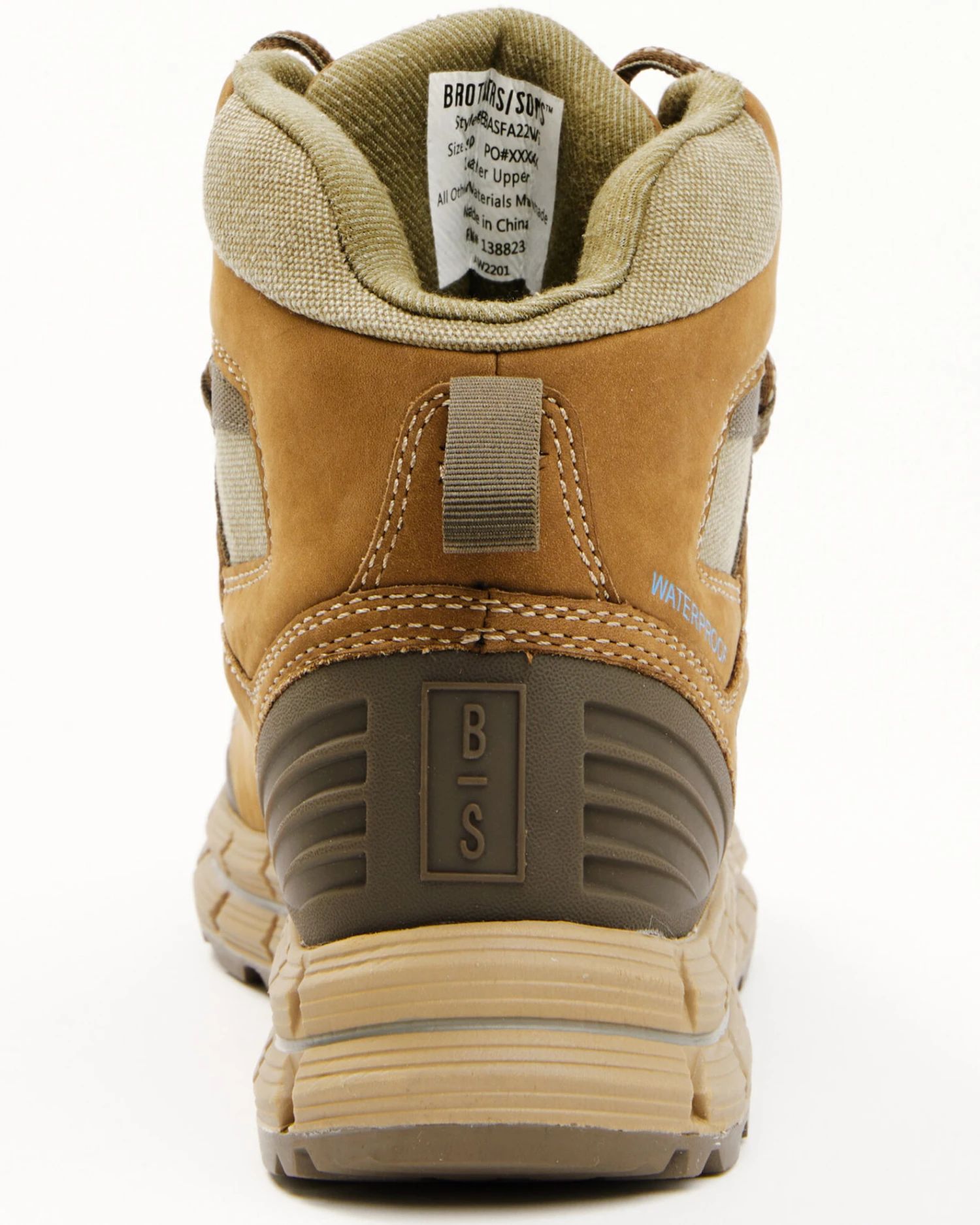 Brothers & Sons Men's Hikers Waterproof Hiking Boots - Soft Toe 5 Brothers & Sons Men's Hikers Waterproof Hiking Boots - Soft Toe - Image 5