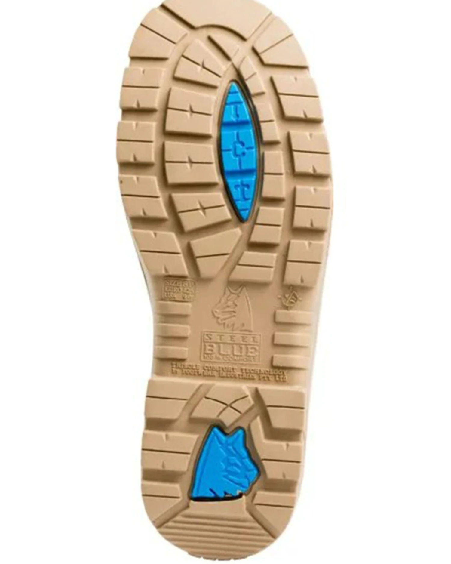 Steel Blue Men's Southern Cross 6" Zip & Lace-Up WP Scuff Work Boot - Steel Toe 2 Steel Blue Men's Southern Cross 6" Zip & Lace-Up WP Scuff Work Boot - Steel Toe - Image 2