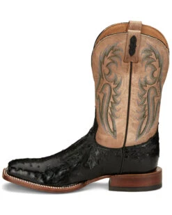 Tony Lama Men's Castillo Full Quill Ostrich Exotic Western Boots - Broad Square Toe 9 Tony Lama Men's Castillo Full Quill Ostrich Exotic Western Boots - Broad Square Toe -Western Shoe Store 2000379339 001 P3