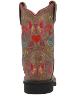 Dan Post Girls' Embroidered Western Boots - Broad Square Toe 11 Dan Post Girls' Embroidered Western Boots - Broad Square Toe -Western Shoe Store 2000381636 251 P5