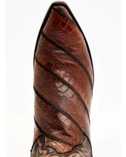 Dan Post Men's Exotic Wrapped Ostrich Leg Western Boots - Snip Toe 12 Dan Post Men's Exotic Wrapped Ostrich Leg Western Boots - Snip Toe -Western Shoe Store 2000381784 280 P6
