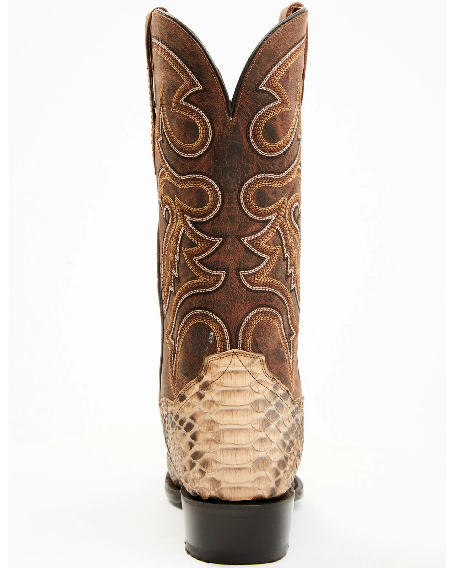 Dan Post Men's Exotic Python Western Boots - Snip Toe 5 Dan Post Men's Exotic Python Western Boots - Snip Toe - Image 5