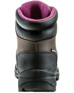 Avenger Women's Builder Mid 6" Lace-Up Waterproof Hiking Work Boot - Steel Toe -Western Shoe Store 2000383109 200 P5