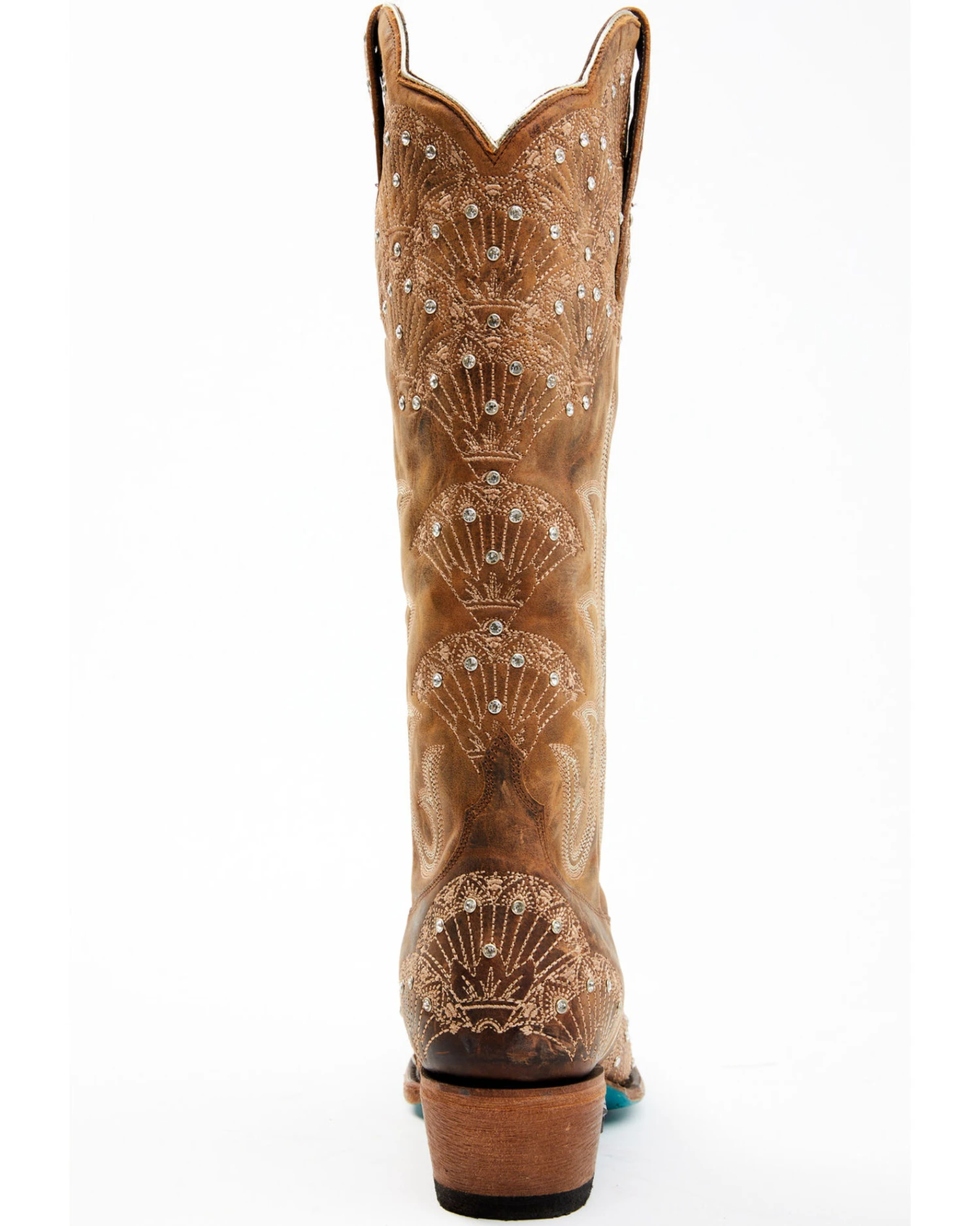 Boot Barn X Lane Women's Exclusive Calypso Leather Western Bridal Boots - Snip Toe 5 Boot Barn X Lane Women's Exclusive Calypso Leather Western Bridal Boots - Snip Toe - Image 5